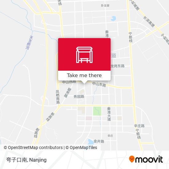 弯子口南 map