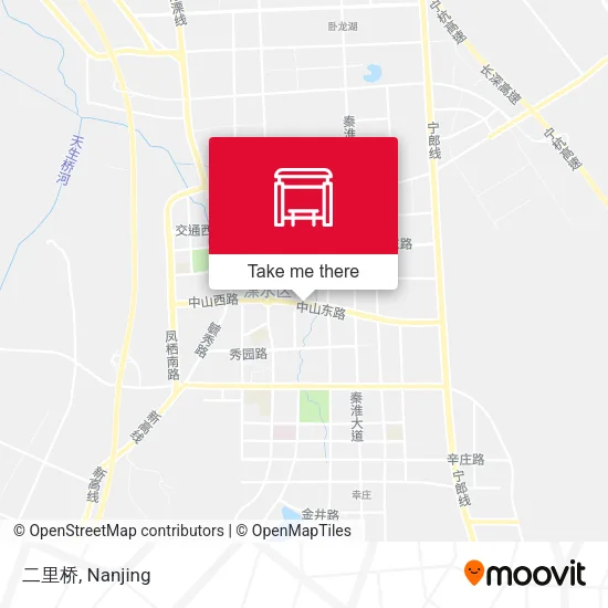 二里桥 map