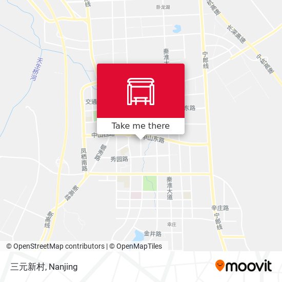 三元新村 map