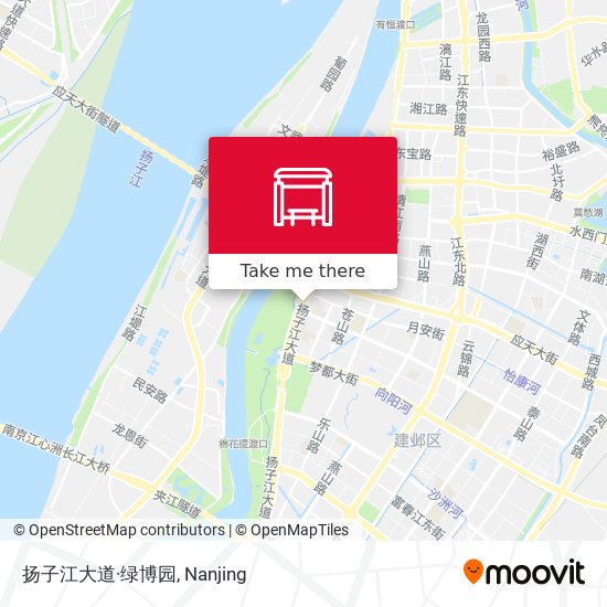 扬子江大道·绿博园 map