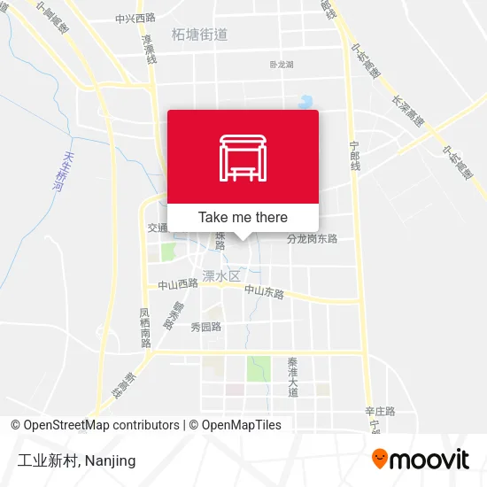 工业新村 map