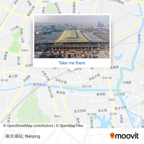 南京南站 map