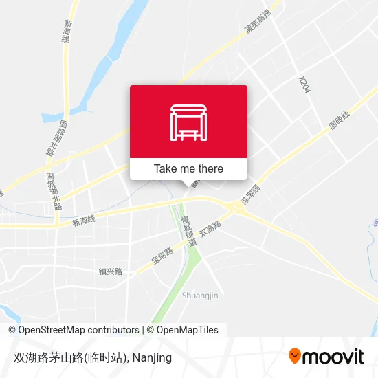 双湖路茅山路(临时站) map