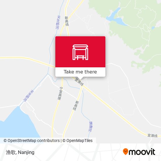 渔歌 map