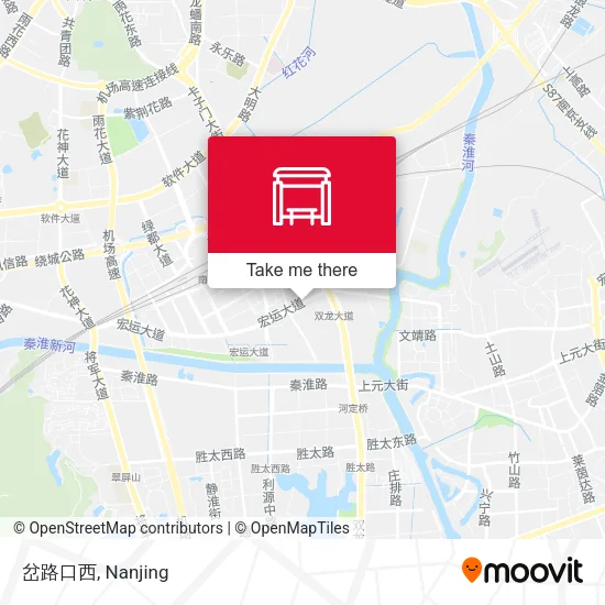 岔路口西 map