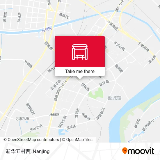 新华五村西 map
