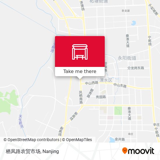 栖凤路农贸市场 map