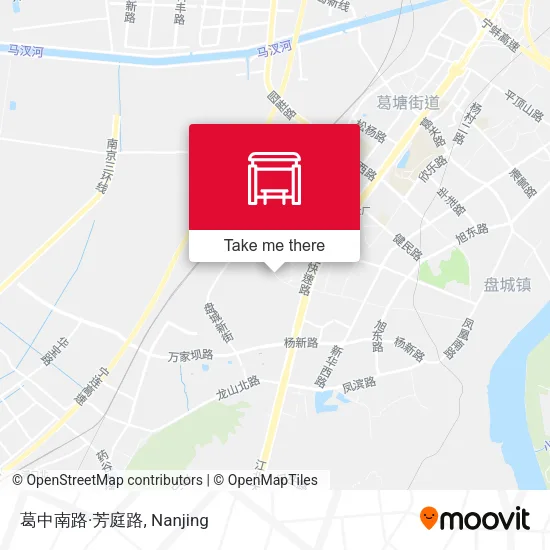 葛中南路·芳庭路 map