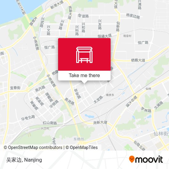 吴家边 map