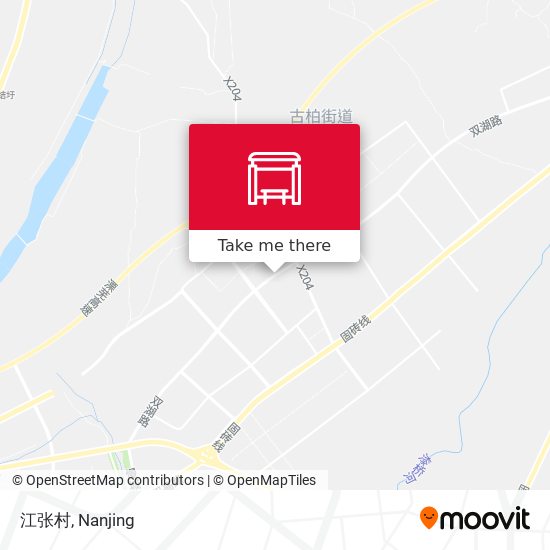 江张村 map