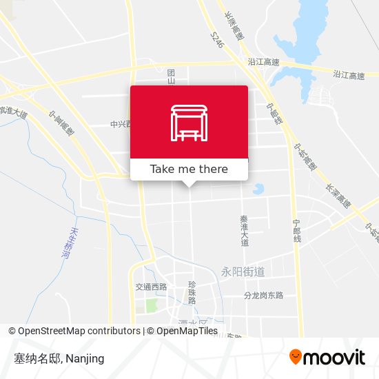 塞纳名邸 map