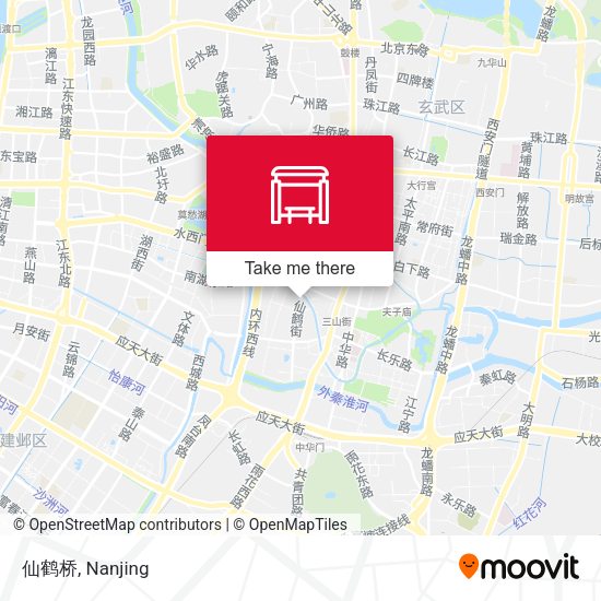 仙鹤桥 map