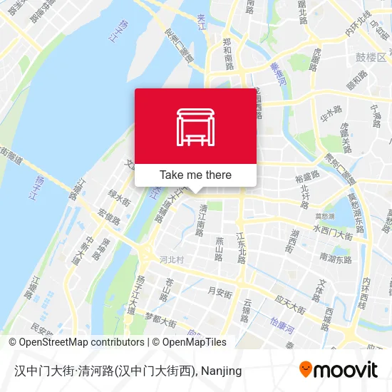 汉中门大街·清河路(汉中门大街西) map