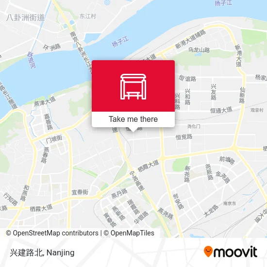 兴建路北 map