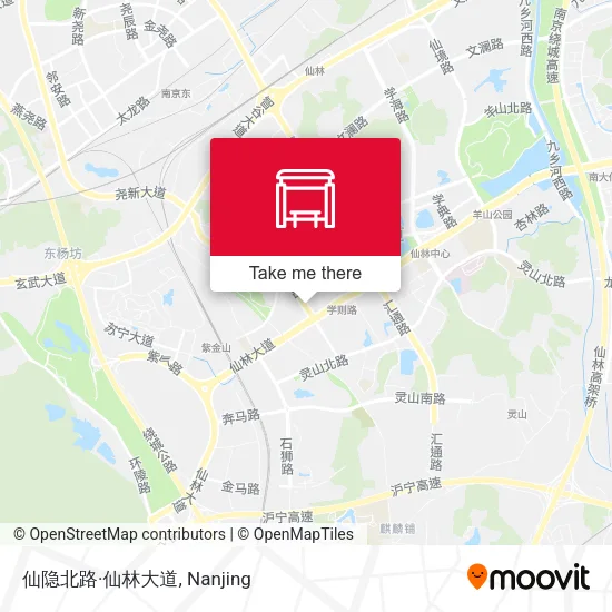 仙隐北路·仙林大道 map