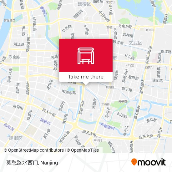 莫愁路水西门 map