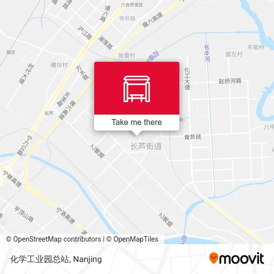 化学工业园总站 map