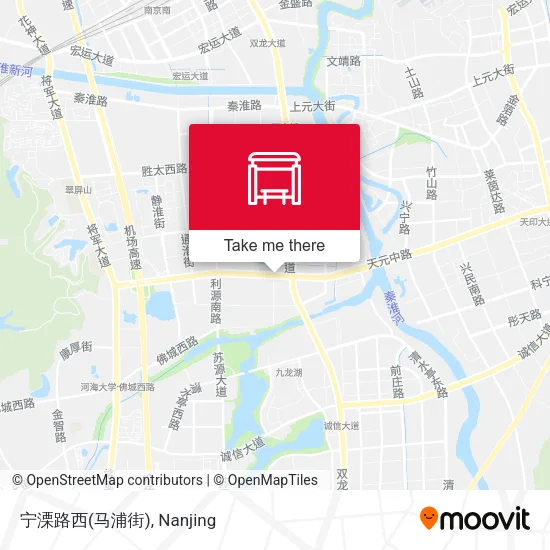 宁溧路西(马浦街) map