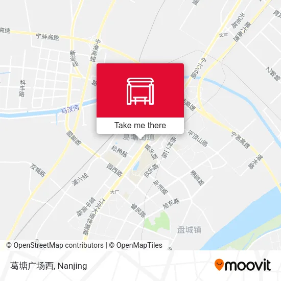 葛塘广场西 map