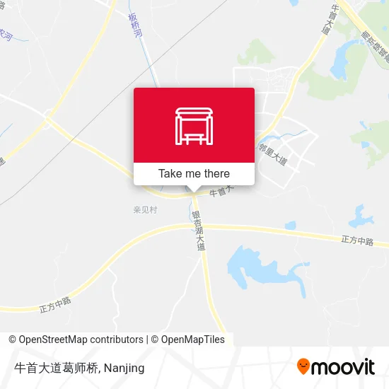 牛首大道葛师桥 map