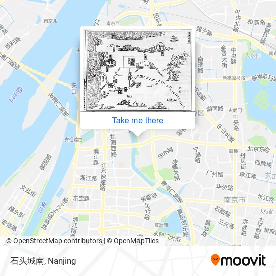 石头城南 map
