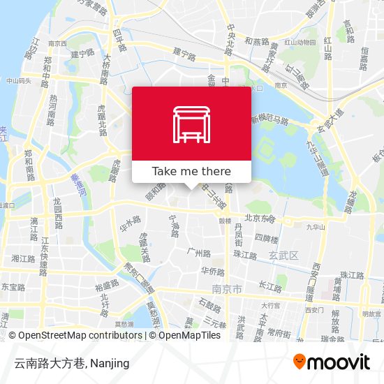 云南路大方巷 map