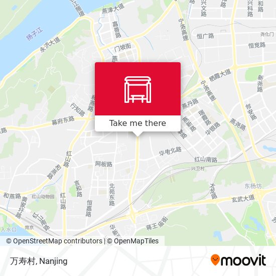 万寿村 map