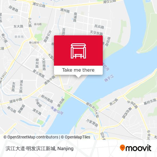 滨江大道·明发滨江新城 map