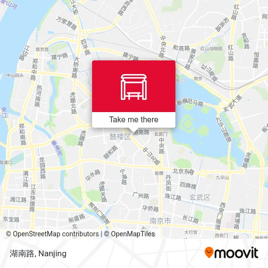 湖南路 map