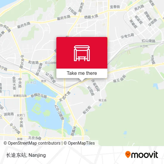 长途东站 map
