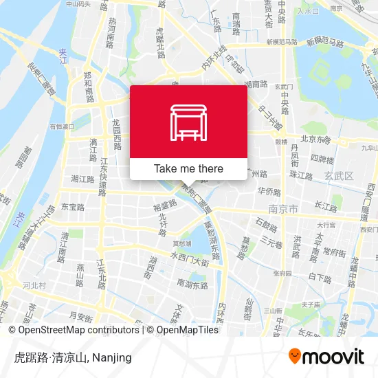 虎踞路·清凉山 map