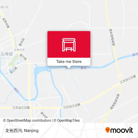 龙袍西沟 map