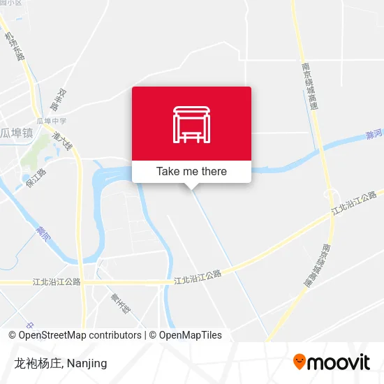 龙袍杨庄 map