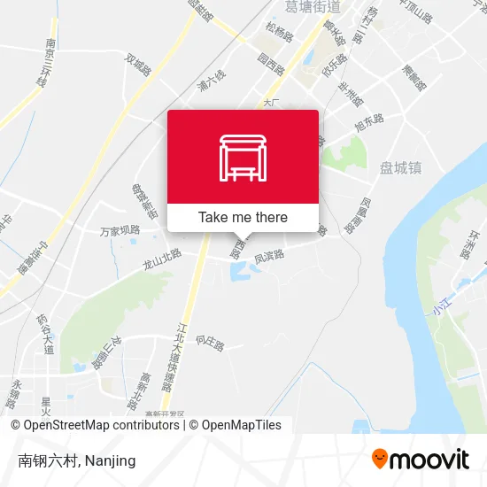南钢六村 map