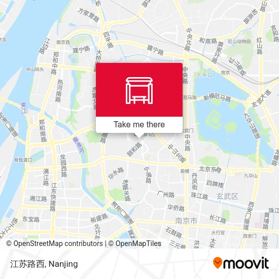 江苏路西 map