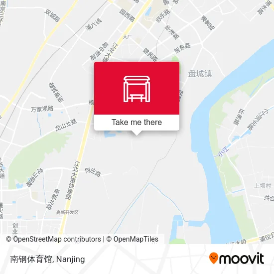 南钢体育馆 map