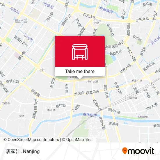 唐家洼 map