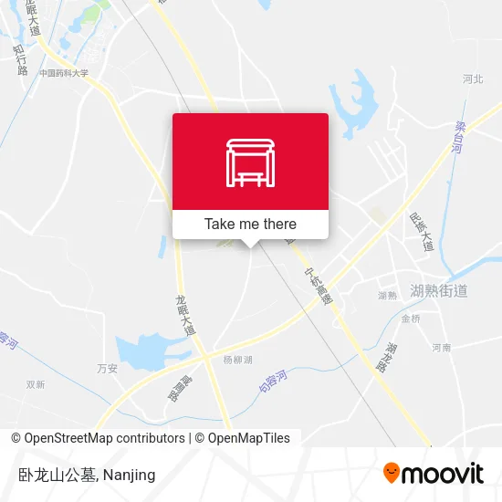 卧龙山公墓 map