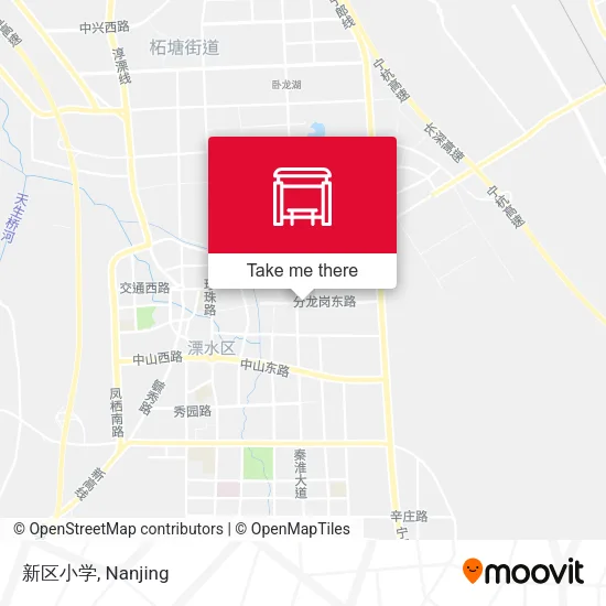 新区小学 map