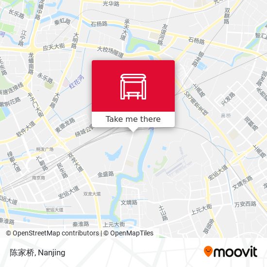 陈家桥 map