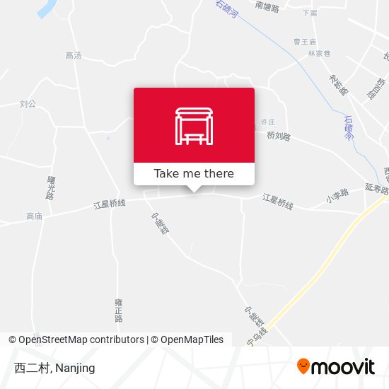 西二村 map