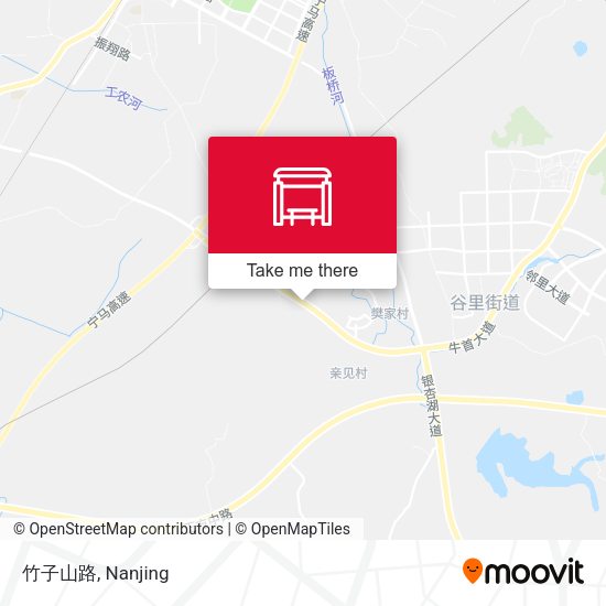 竹子山路 map