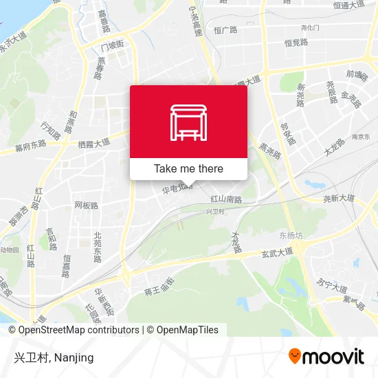兴卫村 map