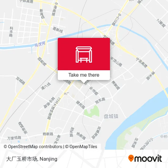 大厂玉桥市场 map