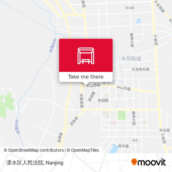 溧水区人民法院 map