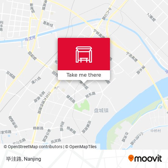 毕洼路 map