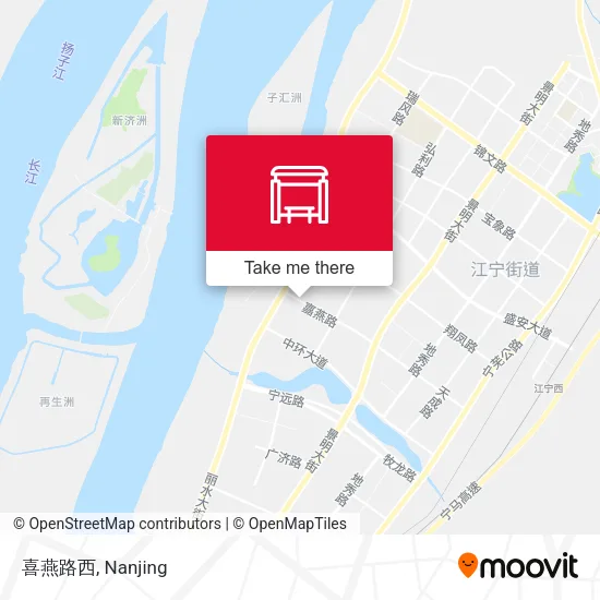喜燕路西 map