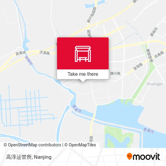 高淳运管所 map
