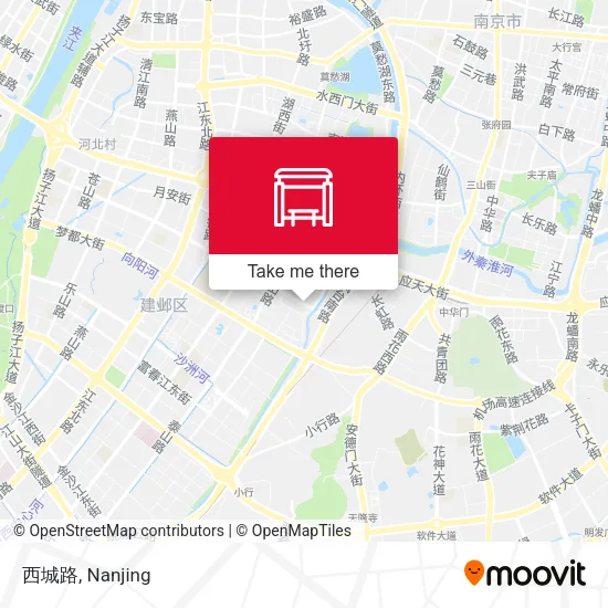 西城路 map