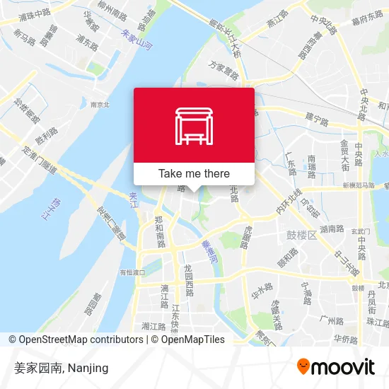 姜家园南 map